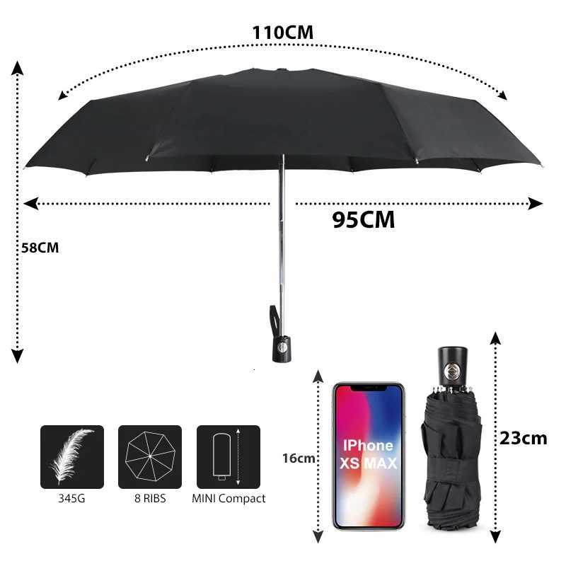 Automatic Mini Pocket Umbrella Small Travel Rain Women Kids Umbrella Parasol Portable Outdoor Waterproof Ultralight Men UmbrellaM251122