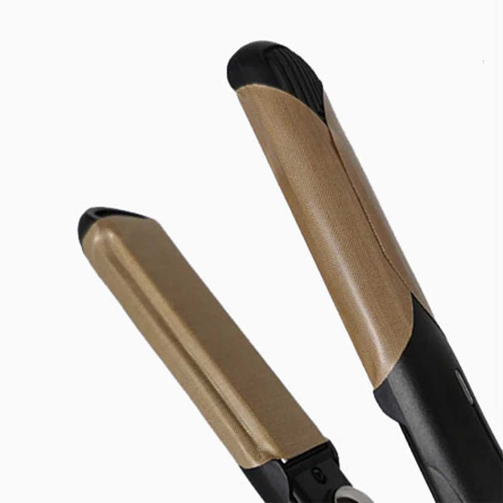 20Pcs Heat Resistant Hair Straightener Protective Insulation Adhesive Sticker Decal for Curling Wand Perm Stick Salon UseT251122