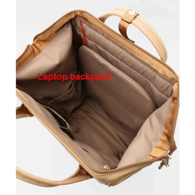 Anello Genuine Leather Women Backpack A+ Quality Anti-Theft Large Capacity 16Inch Laptop Travel Rucksack Unisex Bag For Men