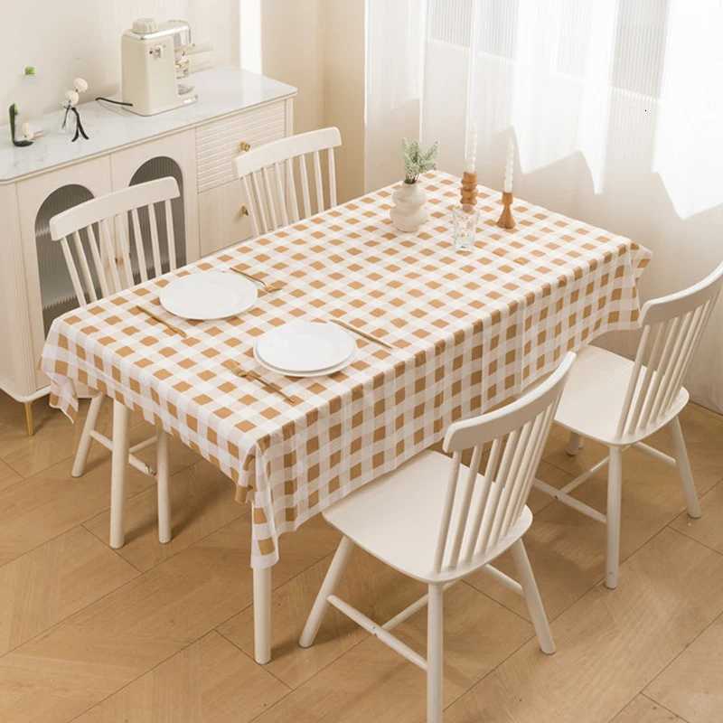The tablecloth with a warm and cozy atmosphere a high-temperature resistant tablecloth and a waterproof oil-proof and no-was C251122