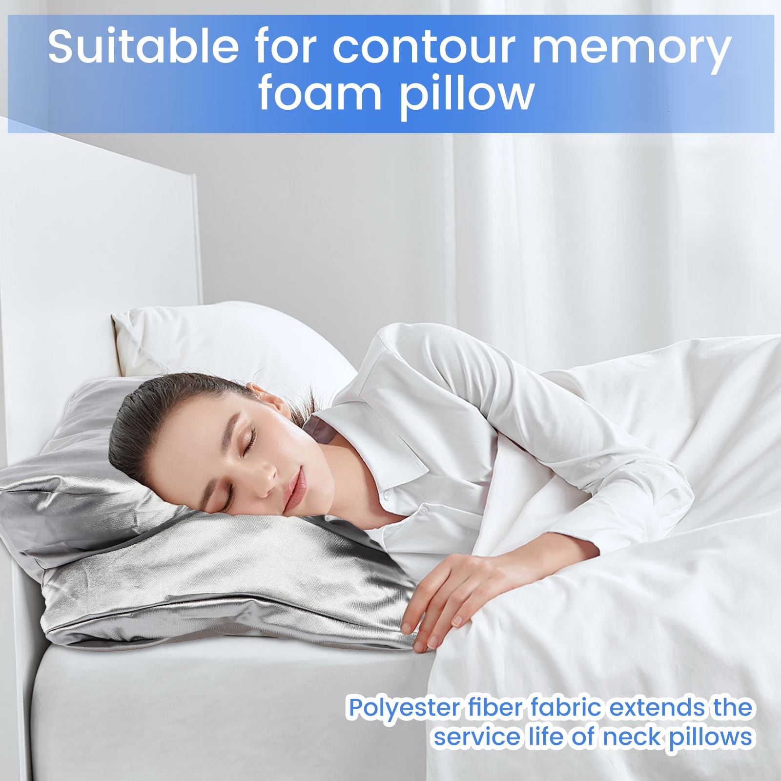 Butterfly shaped pillowcase s silk round neck with zipper smooth and comfortable contour 250422