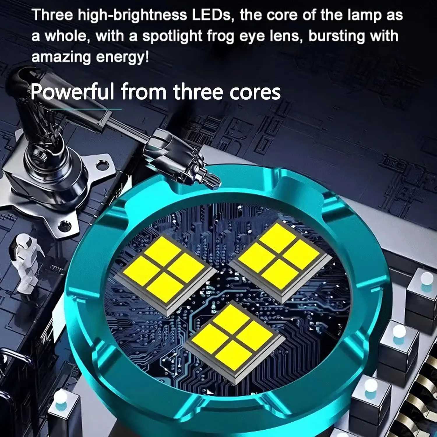 Super Bright MINI LED Flashlight USB Rechargeable Fishing Lantern Torch Powerful 3 Lighting Mode Outdoors Emergency Camping Lamp C251122