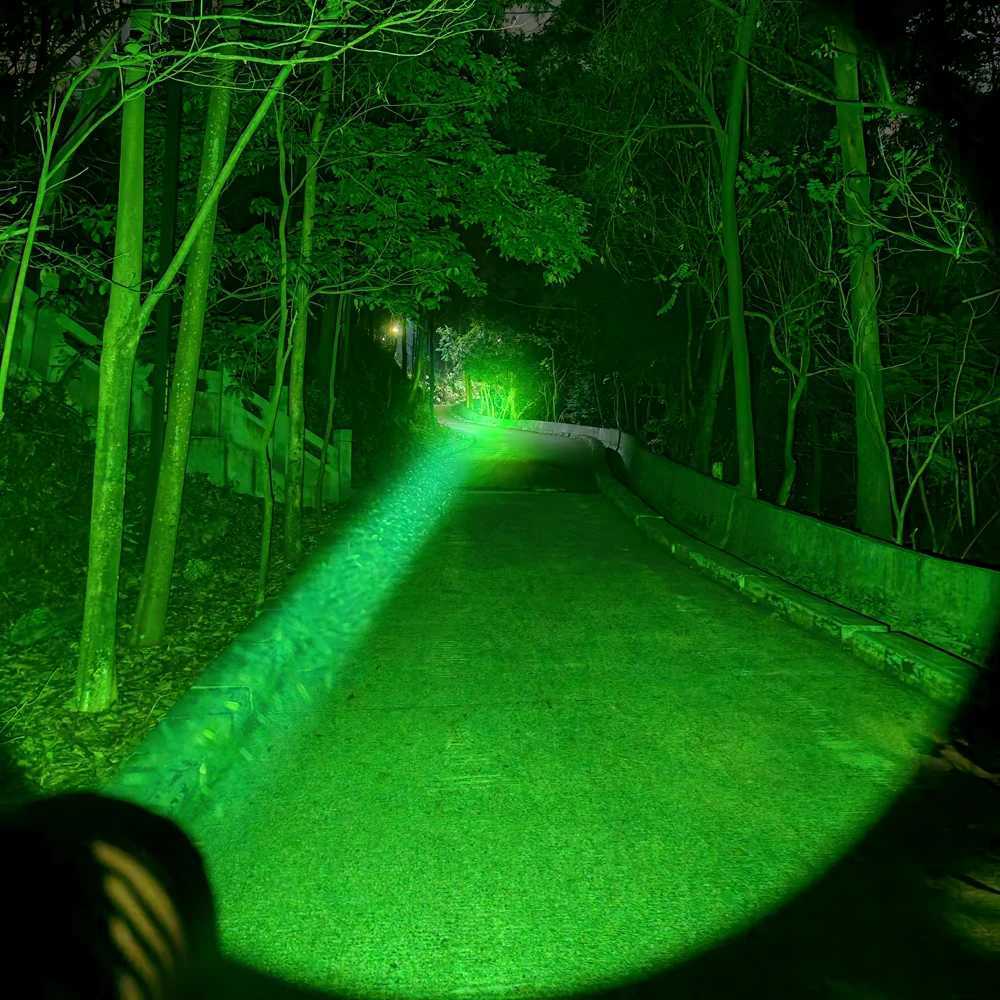 Convoy C8 Plus with KP CSLNM1F1 Green Light Torch Flashlight EDC Linterna Led 18650 Latarka Powerful Tactical Hunting Light C251122