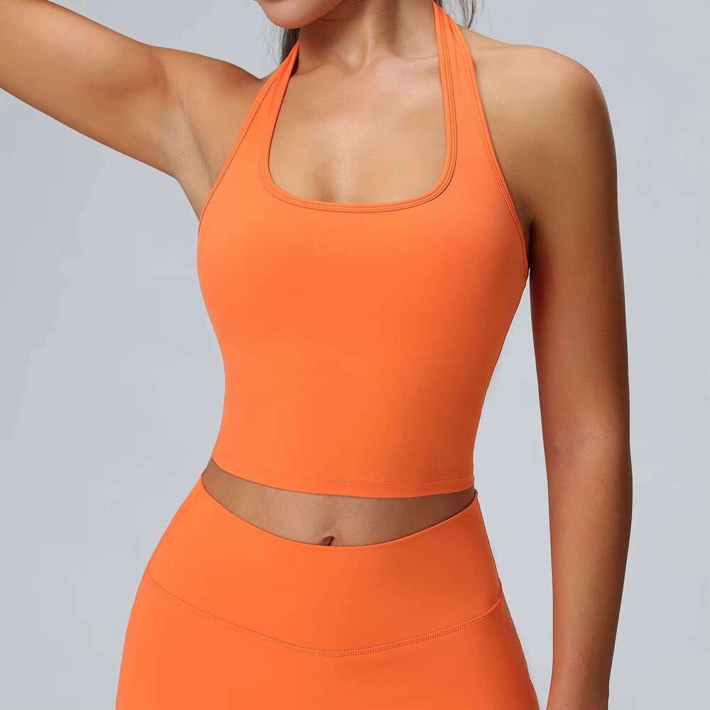 High Quality And Comfortable Yoga Sports Women's Logo, Fitness Gym, Sexy Backless Bra, Gym Cut Top Suit