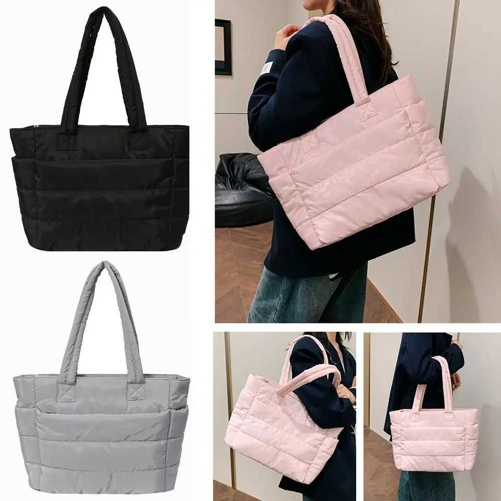 Versatile Mtiple Pockets large capacity casual tote bag M bag for travel work beach gym store Z250422