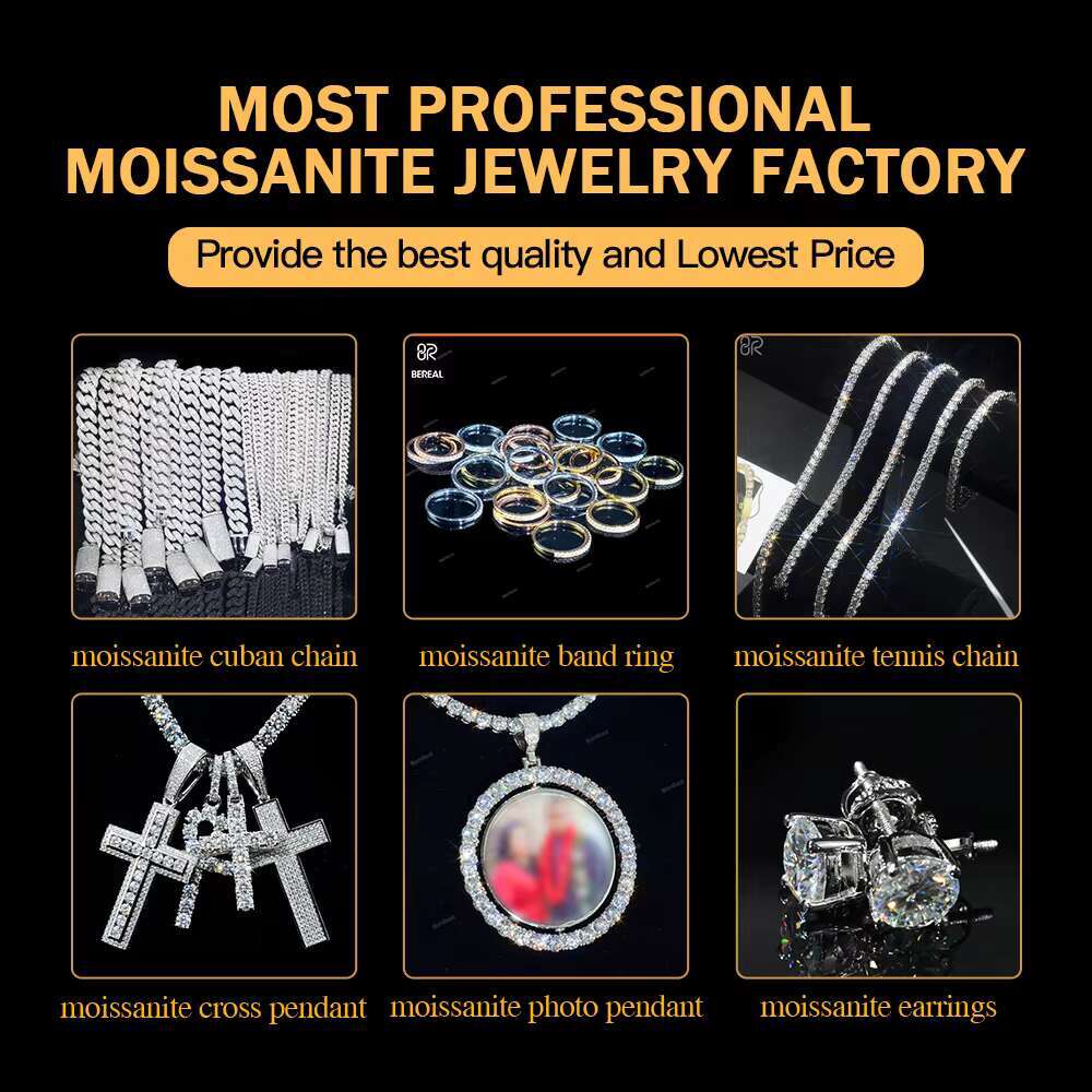 14K 18K Solid Gold Semi Mounting Tennis Chain 925 Silver Tennis Chain Necklace Moissanite Diamond Empty Tennis Chain Bracelet