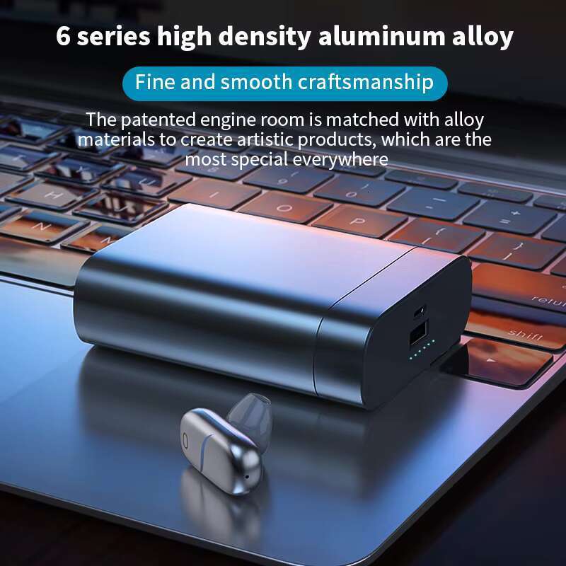 DHGadgets S26 New Private Model Noise Reduction Wireless Luoda 5.0 Sports Waterproof Mobile Large Power Charging Headset