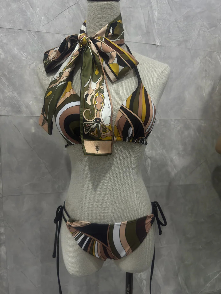 Womens swimwear backless strapless 250422