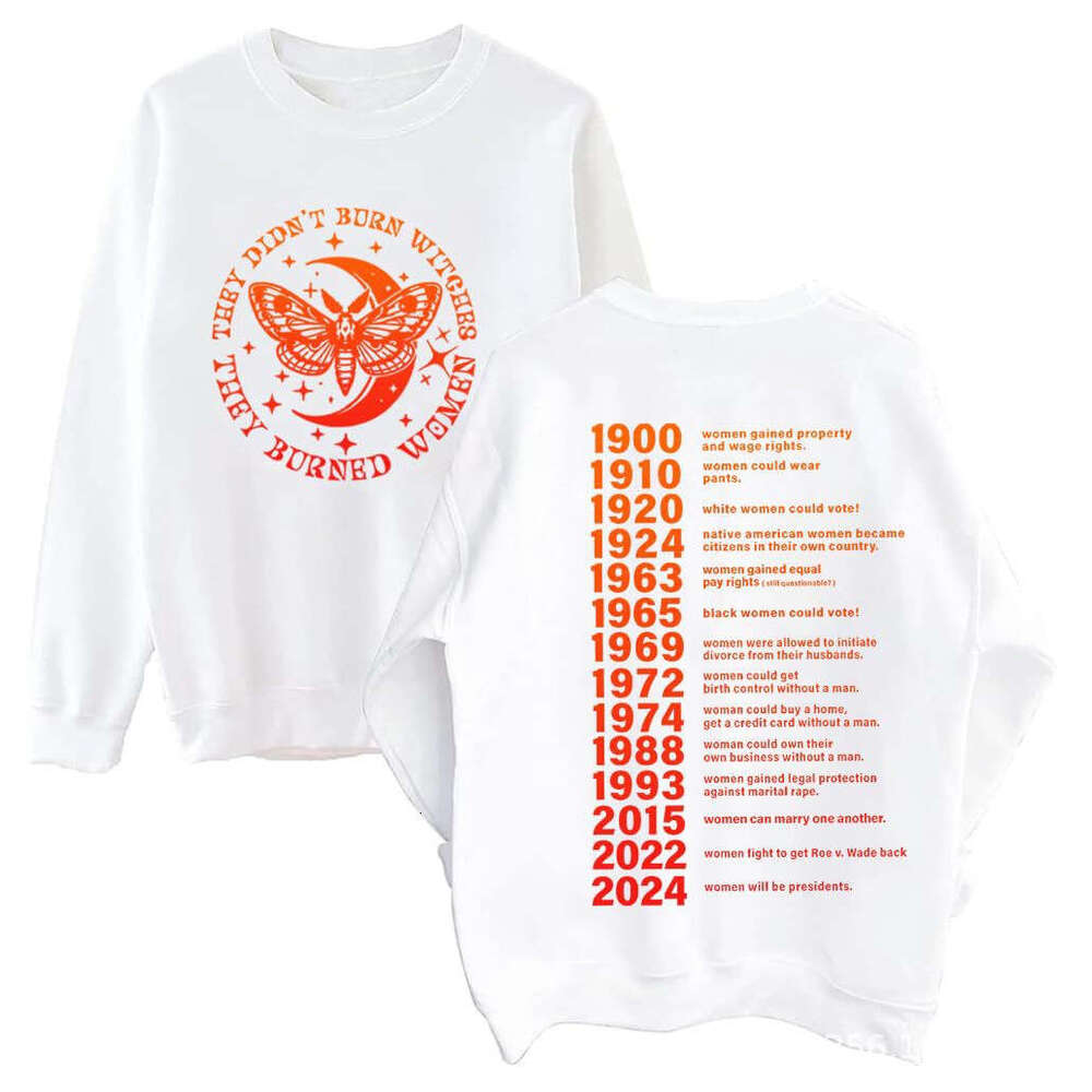 DHessentials 2025 Women's Rights Movement Universal Neutral Adult Super Large Cotton Blended Sweatshirt