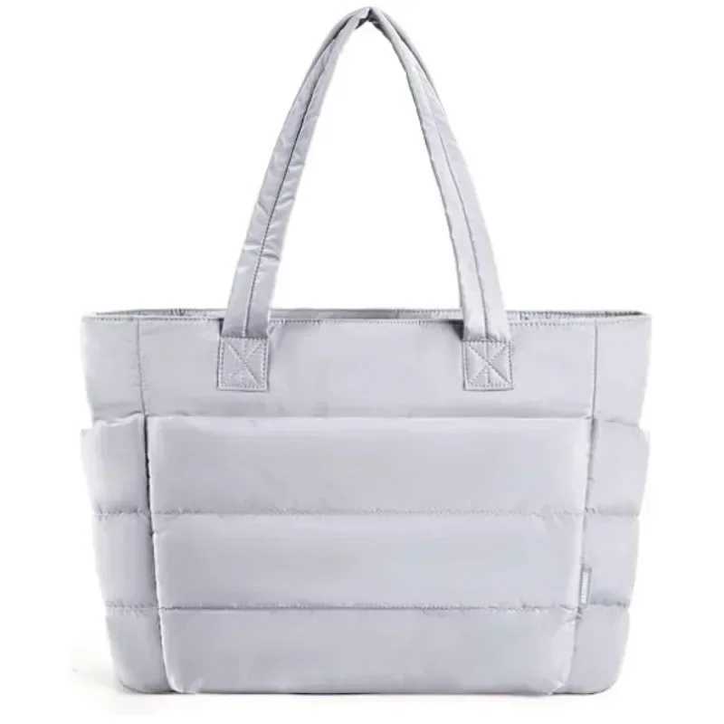 Wens Bag Large Capacity Solid Color Handbag Cmuter Work Student Classroom Shopping Bag Versatile Handbag Z250422