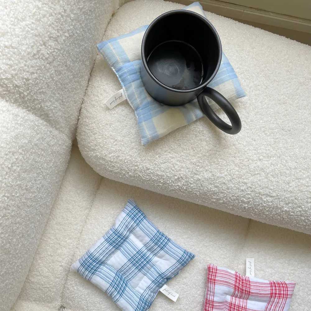 Fresh Pastoral Style Cotton Coaster Cloth Insulation Pad Table Mat Placemat Home Decoration Kitchen Accessories Coaster C251122