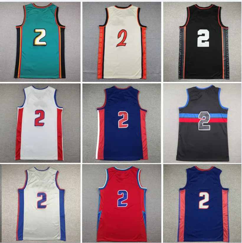 Stitched Cade Cunningham Basketball Jerseys Men City Jersey Embroidery Wear