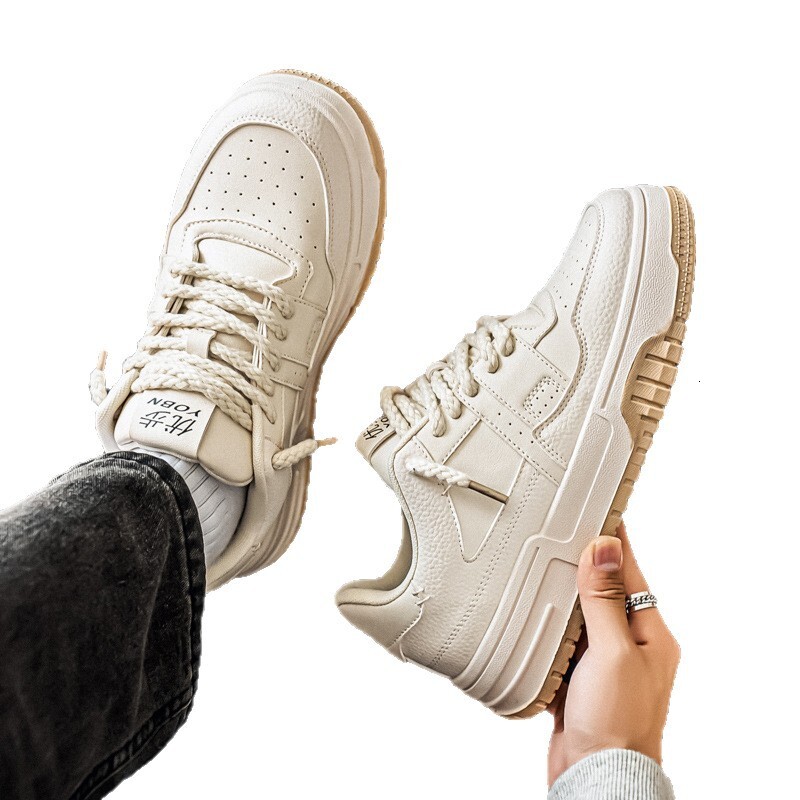 Free Shipping 2025 New Casual Shoes High Quality Soft Sole Pu Leather Sneakers for Men Luxury with box