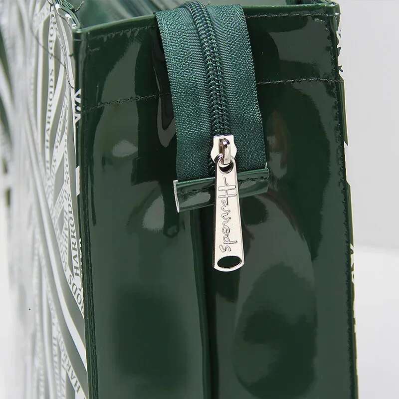 Eco Friendly Messenger Bag PVC Waterproof London Shopper Ladies Shoulder Shopping Handbags Female Casual Tote Bolsas De Mujer Bag