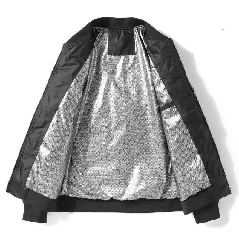 Winter Mens Down Jacket Business Casual Stand Collar Windbreaker White Duck Padded Lightweight Puffer Coat Big Size 8XL 251110