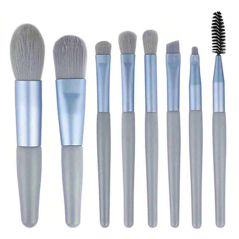 8Pcs Makeup Brush Set Makeup Concealer Brush Blush Loose Powder Brush Eye Shadow Highlighter Foundation Brush Beauty Tools C251122