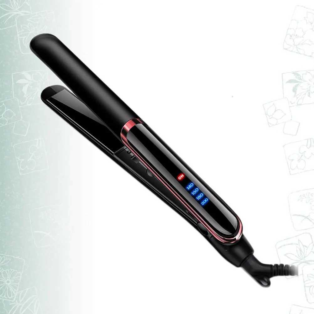 1Pcs Hair Straightener Curler Dual Use Electric Styling Eu Plug Adjustable Temperature Smooth Hair Style ToolT251122