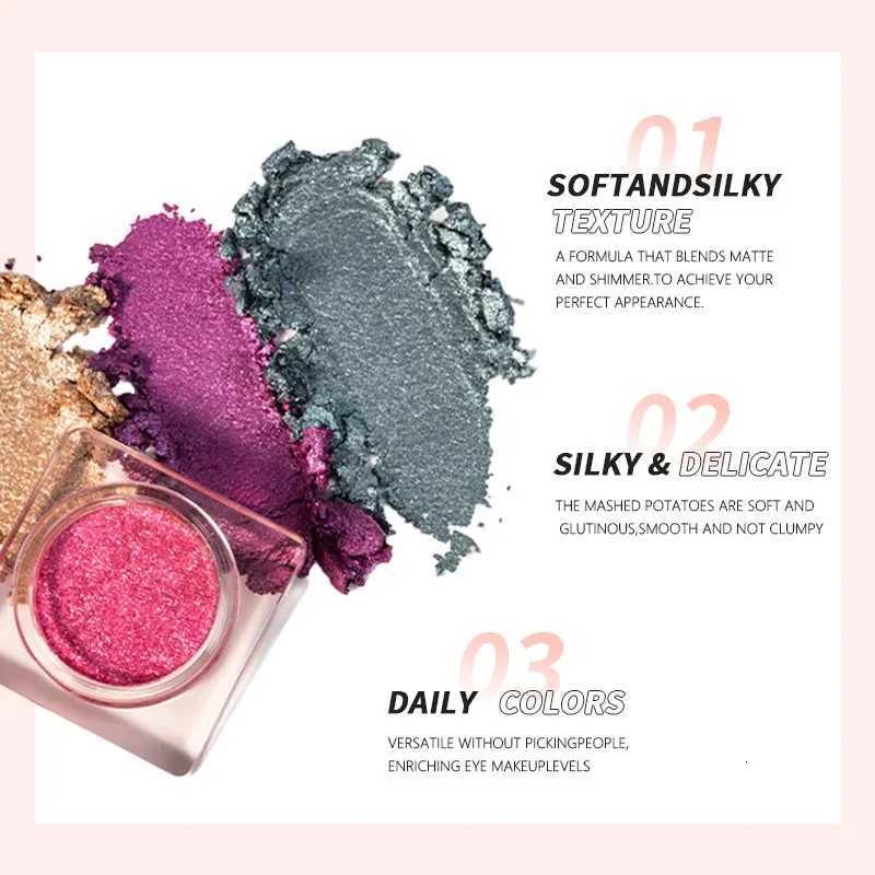 Free Shiping Shimmer Glitter Highlighter Cream Eye Shadow Makeup Silkworm Gold Face Contour Bronzer Brighten Highlight EyeshadowT251122