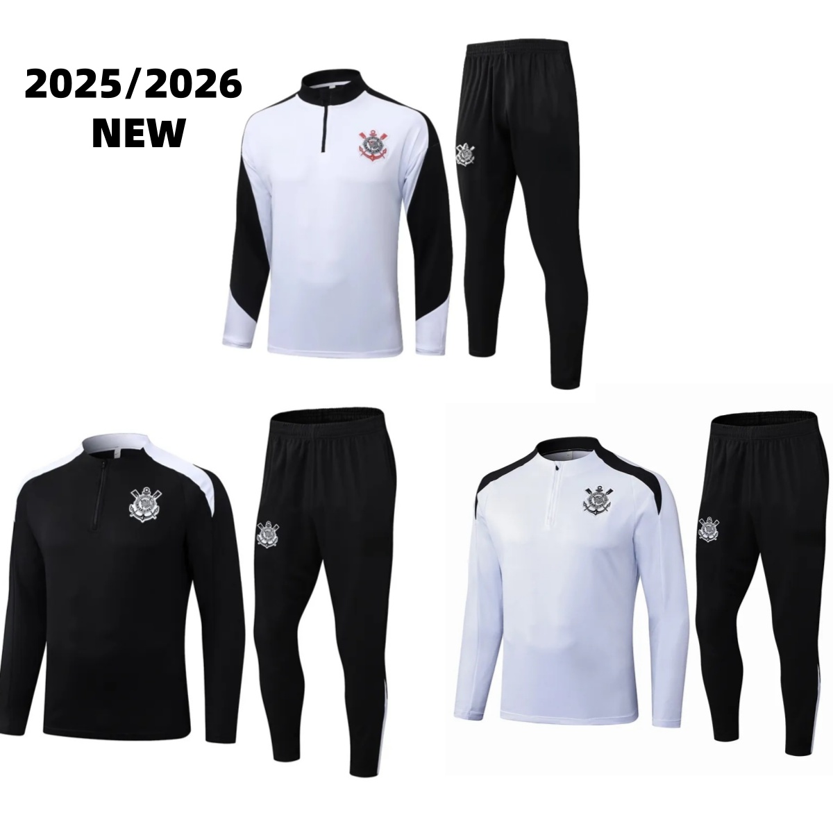 2025 2026 PaulistaS jacket tracksuit long training suit kit uniform Children adult sweatshirt Sweater sets Corinthianes