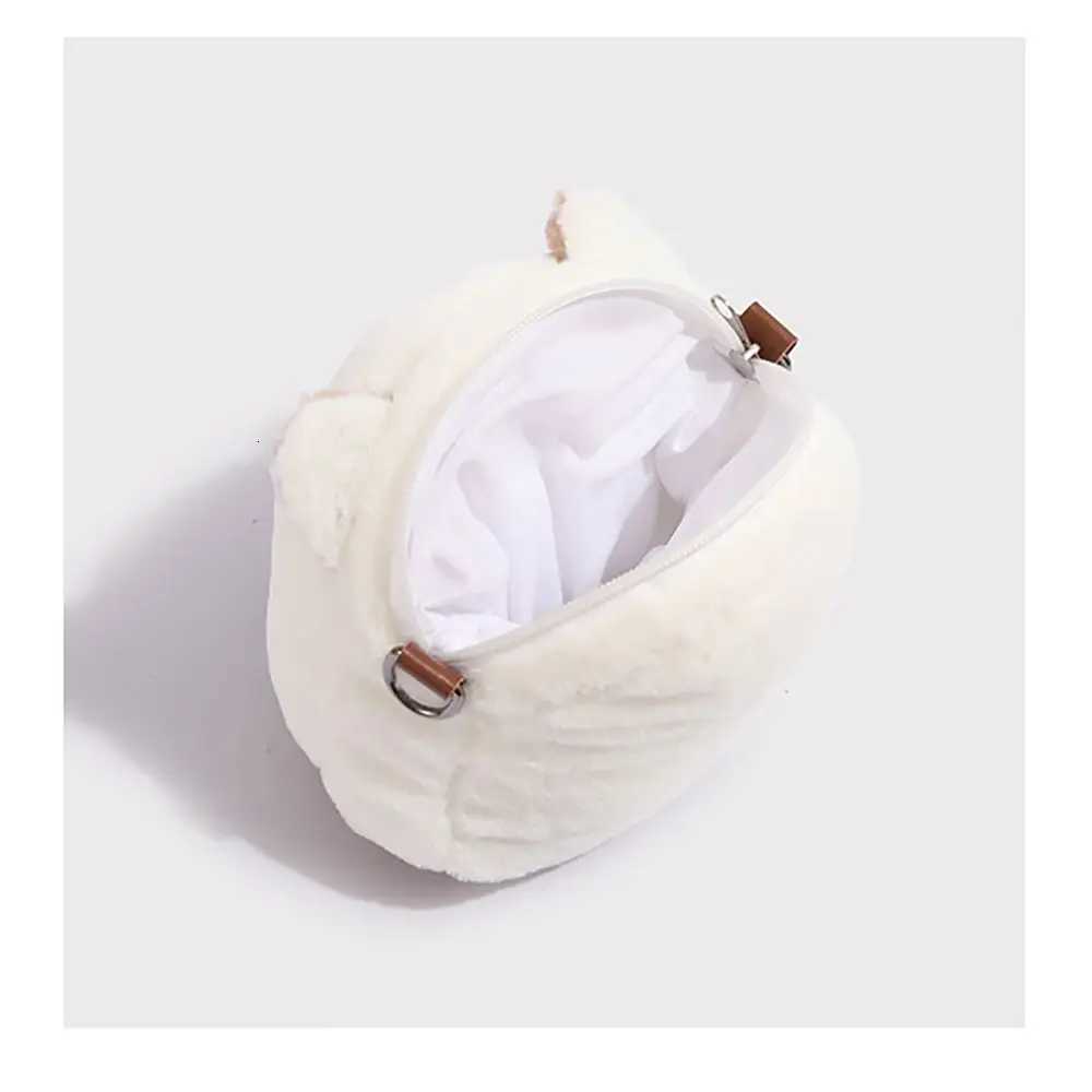 FAshion Cute Plush Kitten Handbag High Appearance Level Furry CluTCh Bag Soft Crossbody Bag for Woman K251121