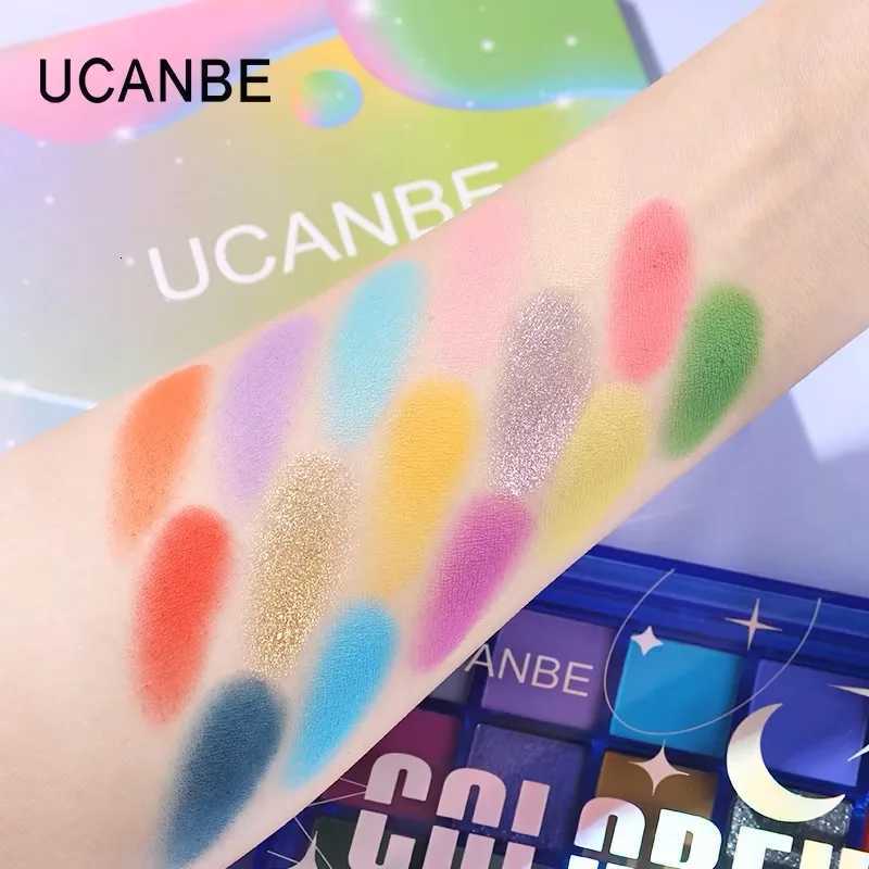 UCANBE 15 Shades Eyeshadow Palette Shimmer Glitter Matte Matellic Eye Shadow Makeup PaletteT251122