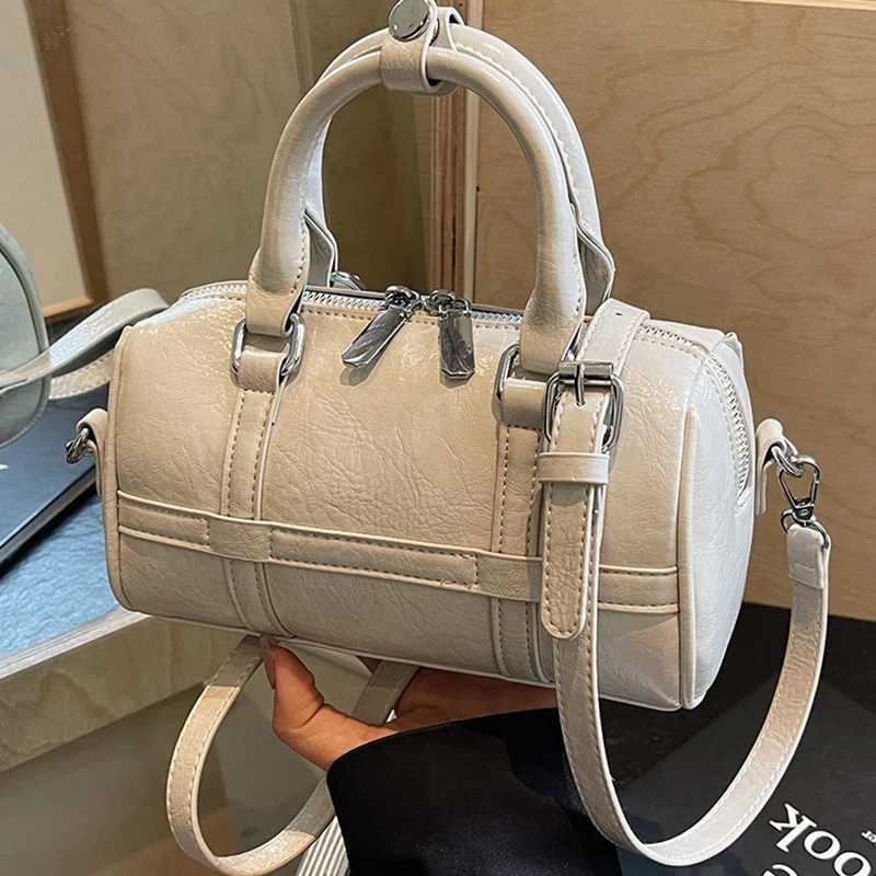 Fashionable Simple Handbags Pu Leather One Shoulder Bag For Women Trendy Solid Colour Crossbody Bags Commute Phone PurseT251122