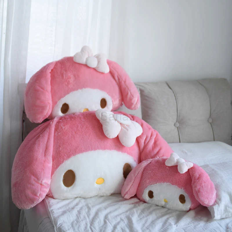 Sanrio Big Size My Melody Plush Toy Anime My Melody Pillow Comfortable Back Cushion Hello Kitty Plushies Sofa Decorative Pillow H251122