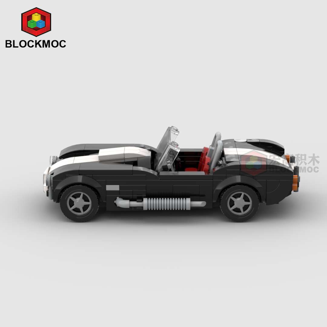 MOC Bricks Technical AC Shelbyed Cobraed 1962 Speed Super Cars Techniced Building Blocks Set Kids Toys Gifts For Boys & Girls