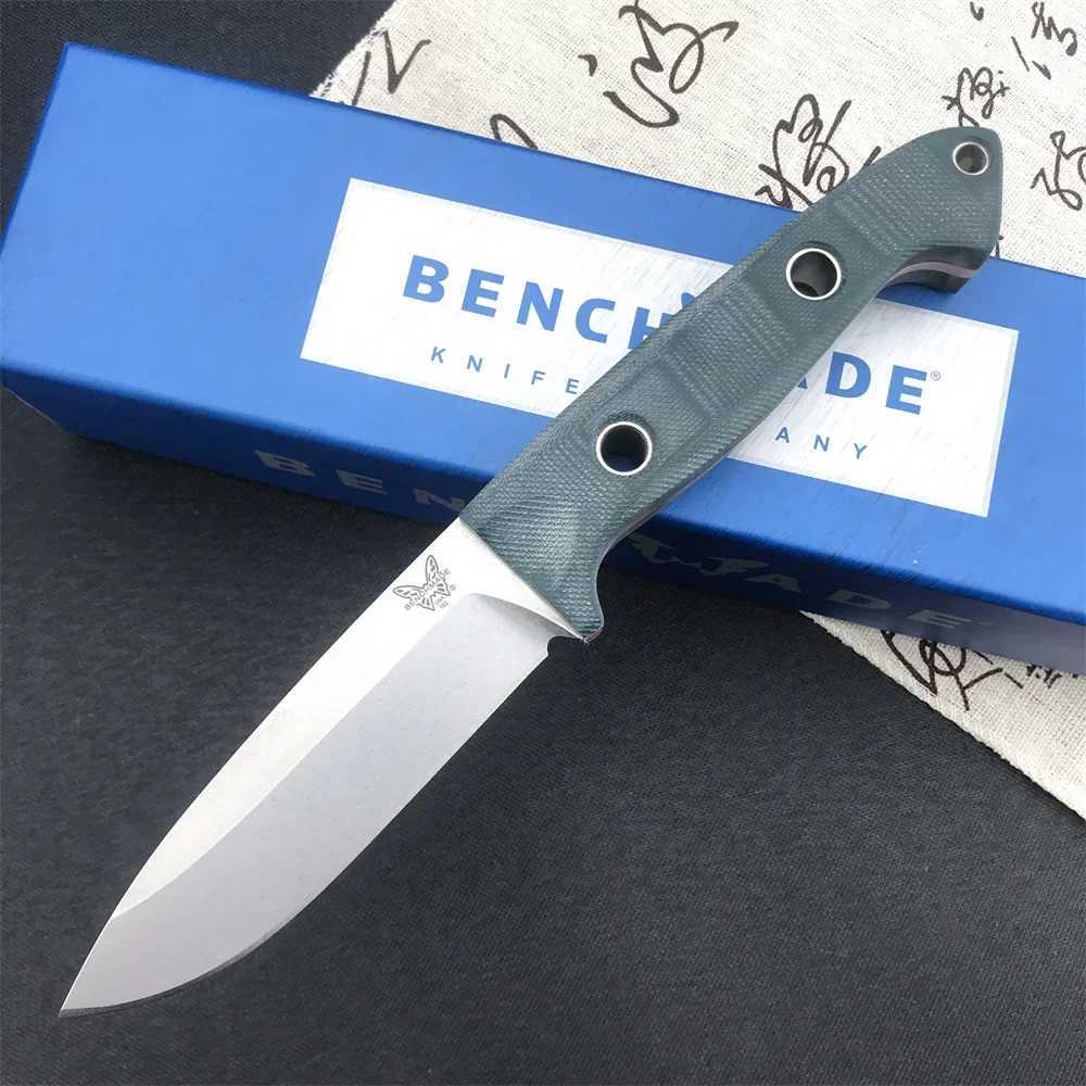 BM 162 Fixed Blade 535 Folding Outdoor Tactical Knife G10 Handle Multi Self Defense Hunter Camping Survival EDC KnifeXJ250421