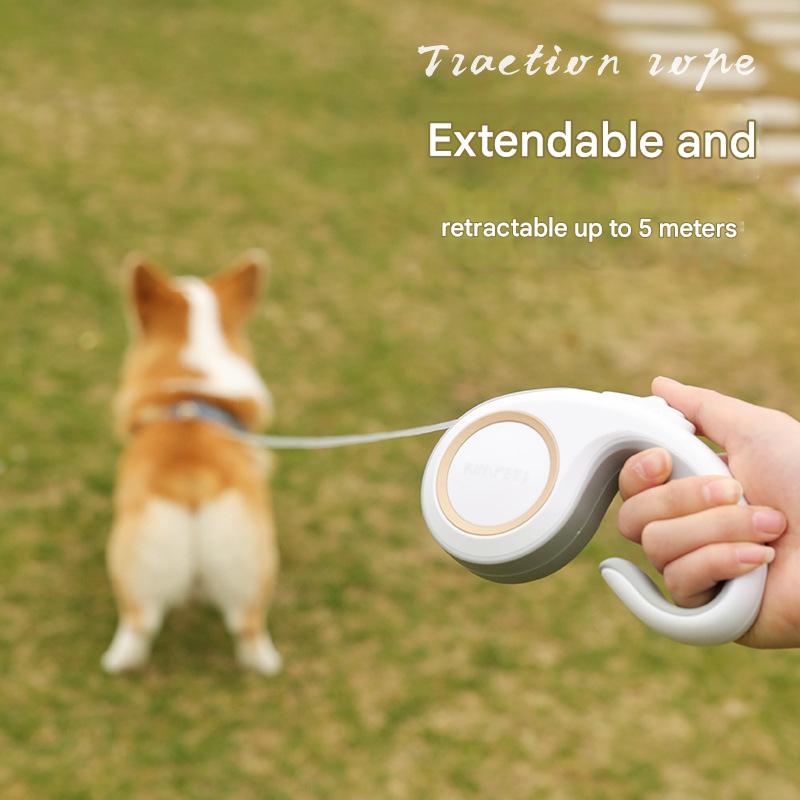 Pet automatic retractable leash cat and dog leash 3 meters outdoor dog walking leash - view 5