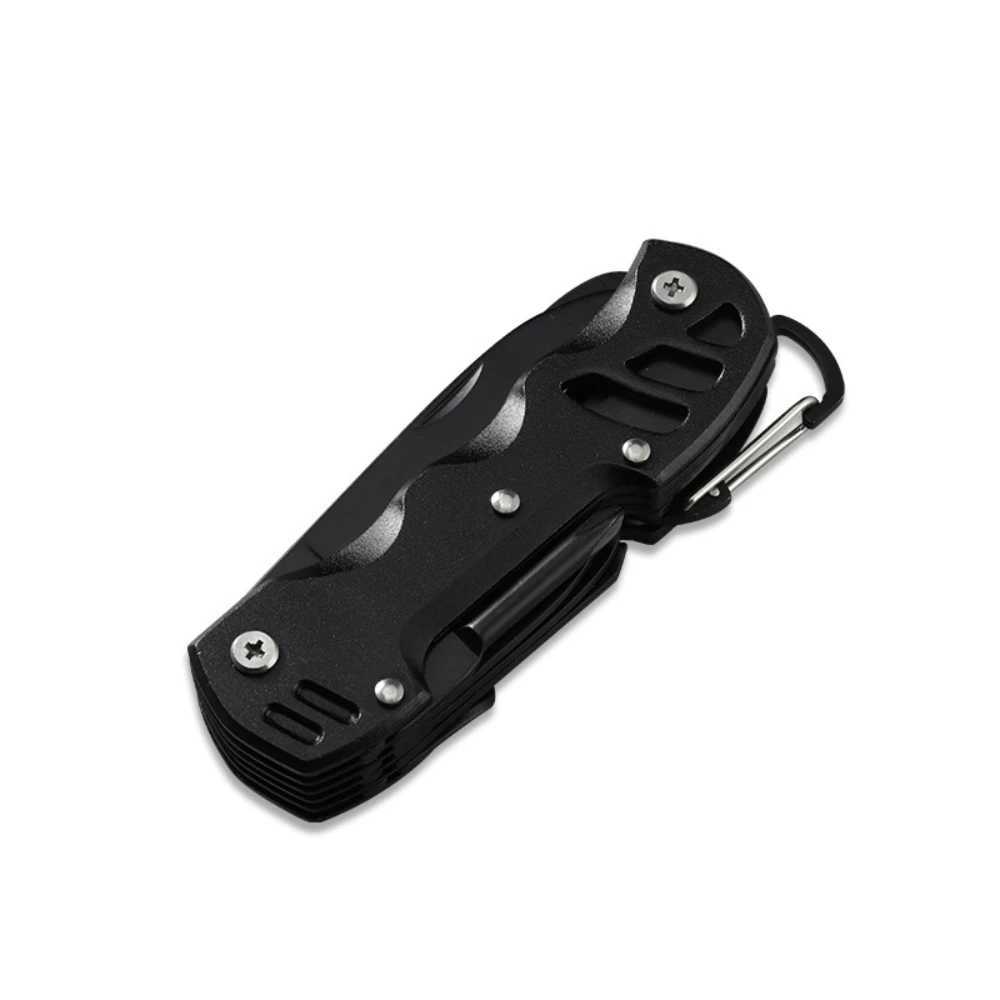 Multifunctional Folding Knife Portable Stainless Steel Pocket Knife Outdoor Camping Emergency Combination Tool Gear J251121