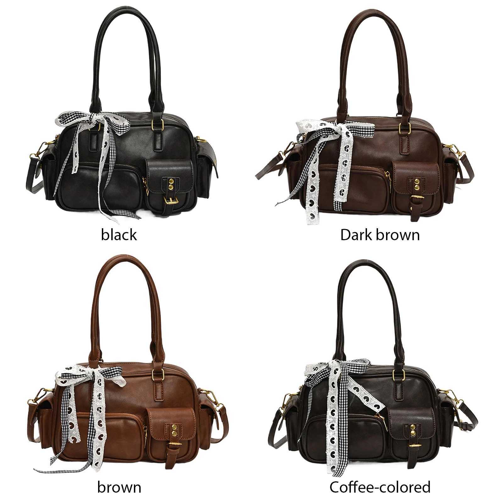 Top Handle Bag Retro Crossbody Bag Multiple Pockets Designer Handbag for Women Work Shopping TravelT251122