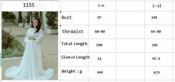 Photo Shoot Of A Splicing Chiffon Midsleeve Maternity Dress With A Tail, Lace Maternity Dress, Photography Props, Floor-length Dress Y250422