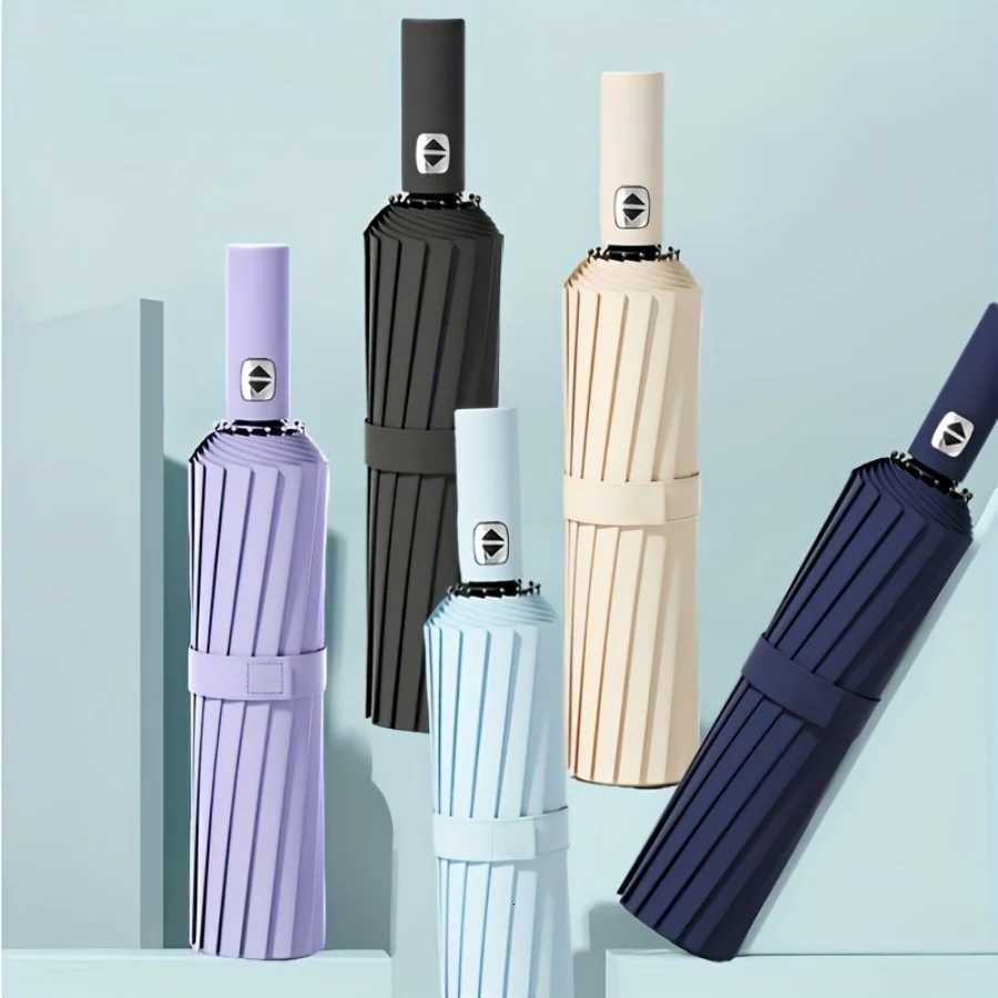 60 Bone Super Large Automatic Folding Umbrella for Man and Women Windproof Strong Reinforce Sun Rain Big Umbrellas ParasolM251122