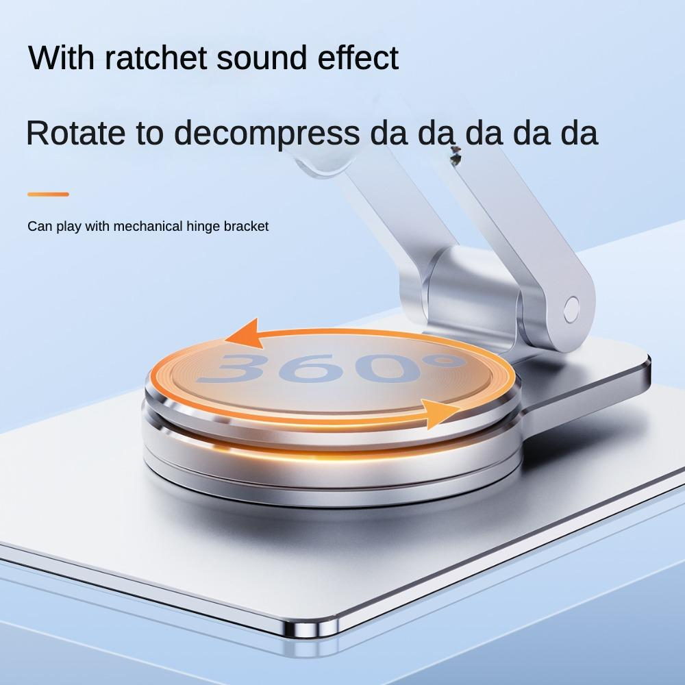 Aluminum alloy mobile phone rotating bracket, 360 degree stepless rotating universal bracket