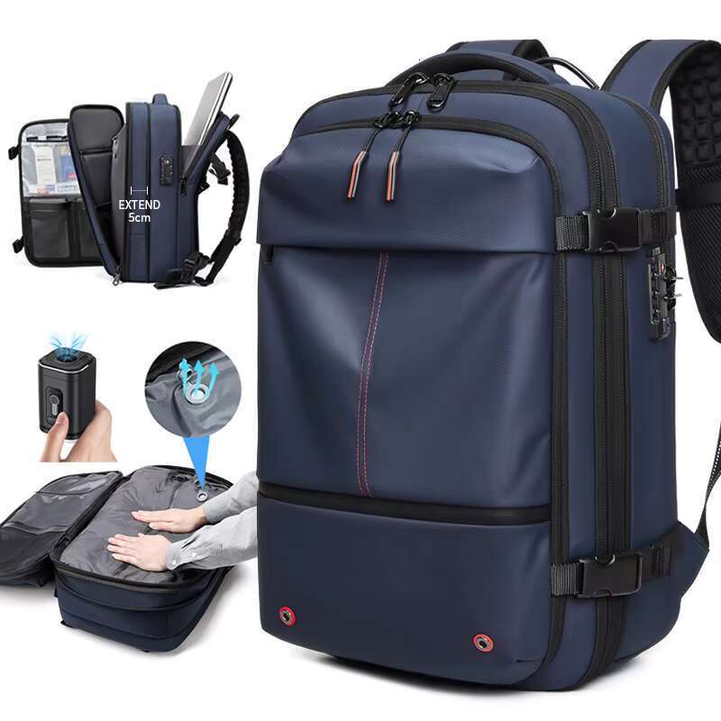60L Capacity Vacuum Suitable For Travel Expandable Backpack With Dry And Wet Compartments