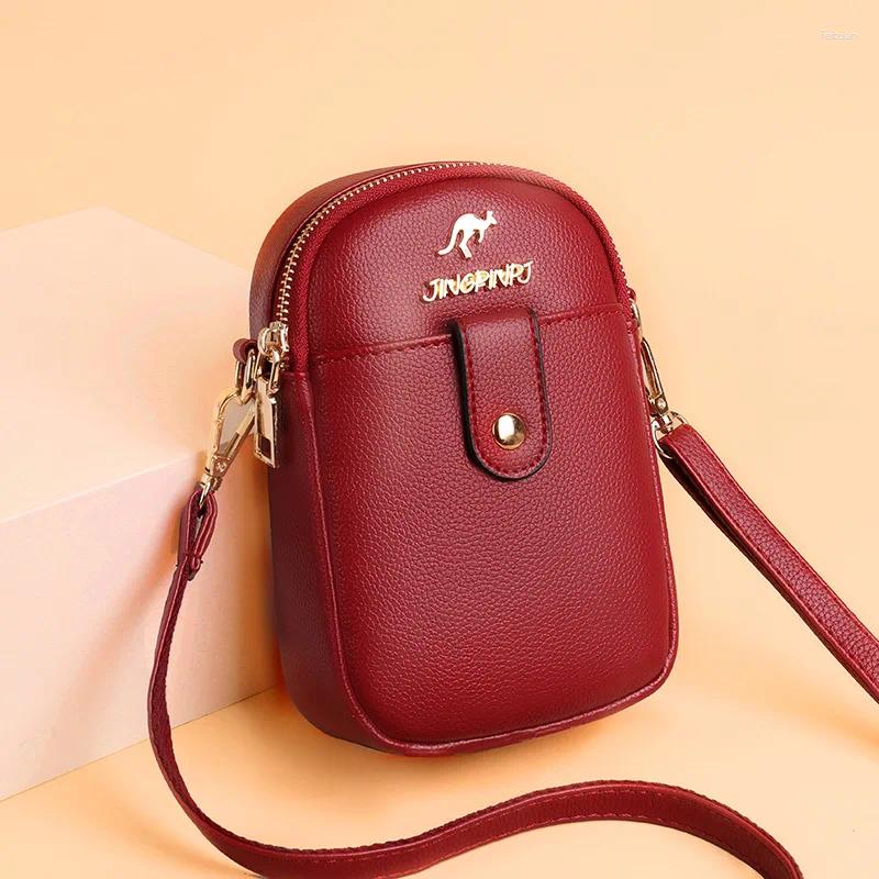 Totes Small PU Leather Crossbody Bags For Women 2025 Fashion Korean Female Shoulder Phone Bag Brand Designer Ladies Handbags