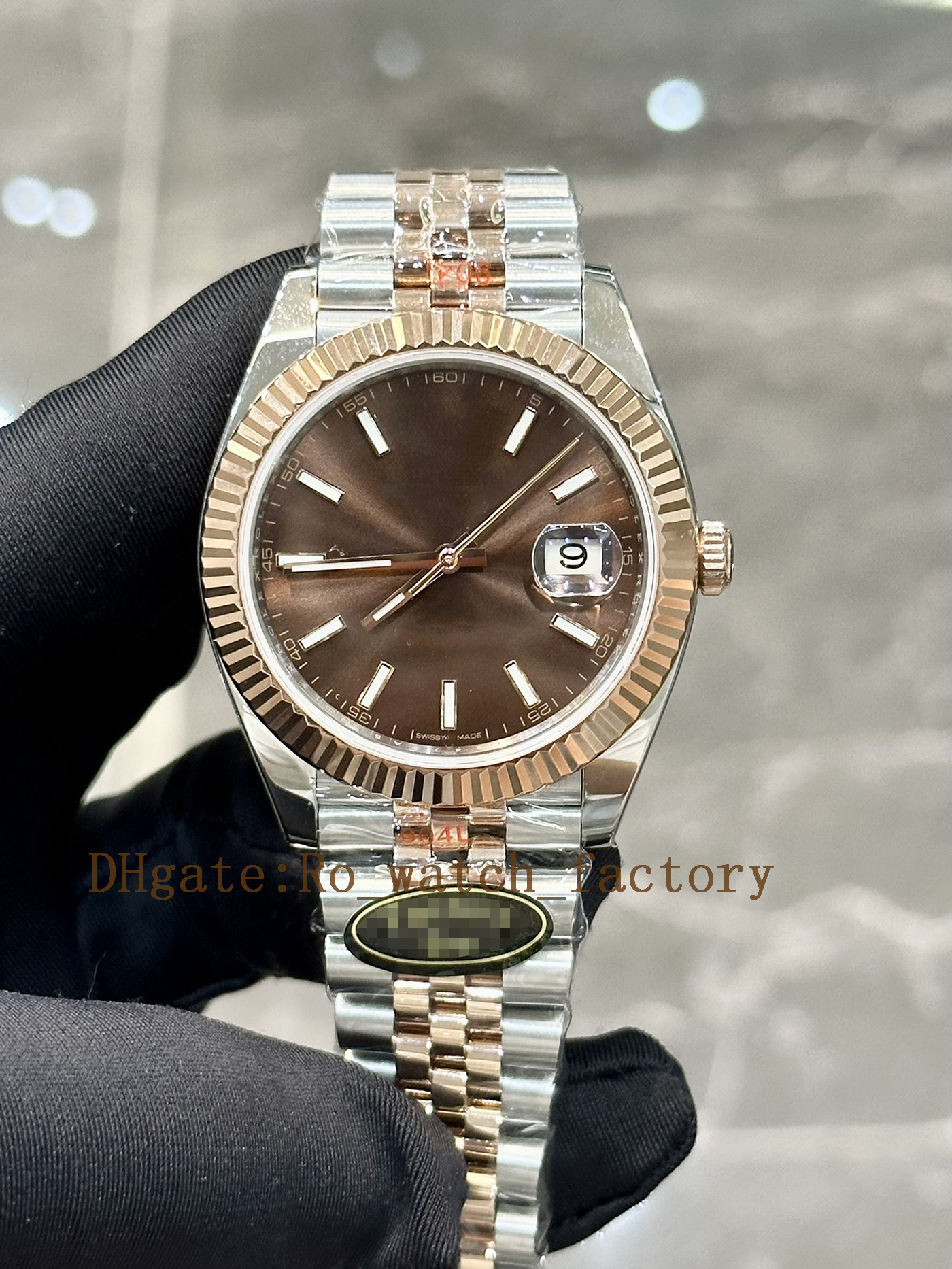 Luxury Men Watch Automatic Mechanical Watch Sapphire dial ceramic bezel 41mm 3235 Movement