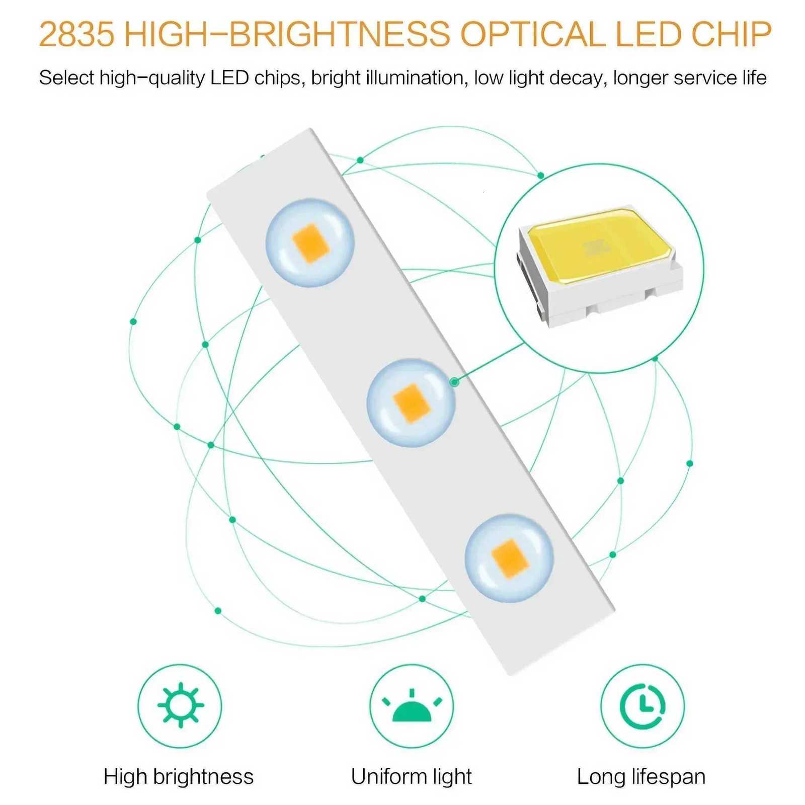 Multi-Functional Dimmable Design Innovative USB Touch LED Cosmetic Mirror Lighting Provides the Perfect Lighting Solution M251122