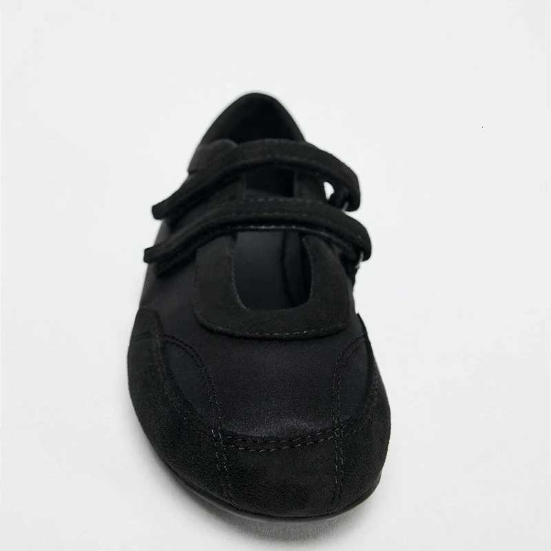 2025 Women Ballet Flats Shoes Comfortable Leather Casual Designer Sneakers Women Spring Autumn Shallow Loafers Zapatos De Mujer X251122