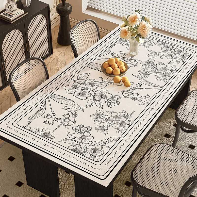 Modern Concise Style PVC Table Mat Waterproof Oil Proof Anti Scalding Fashion Table Decoration And Accessories Customization C251122