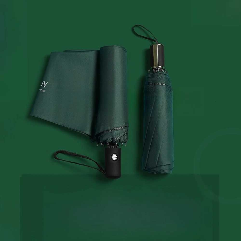 Fully Automatic Umbrella UV Resistant Umbrella Simple and Creative Sunshade Umbrella Fully Automatic Lightweight Luxury UmbrellaM251122