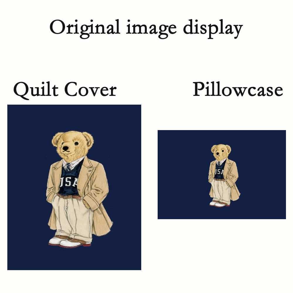 Teddy Bear Cover Double layer Comfortable Bedding S25422