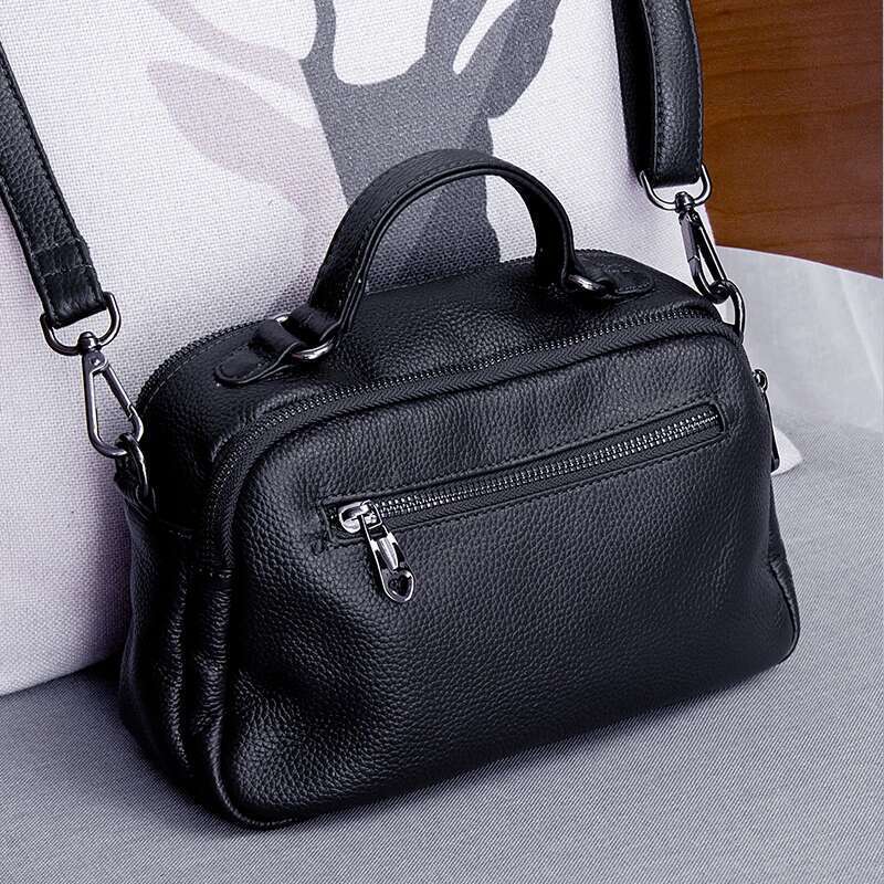 Brand Fashion Female Shoulder Bag Genuine Leather Handbag Casual Design Messenger Crossbody Bags For Women Sac Bolsos Bag