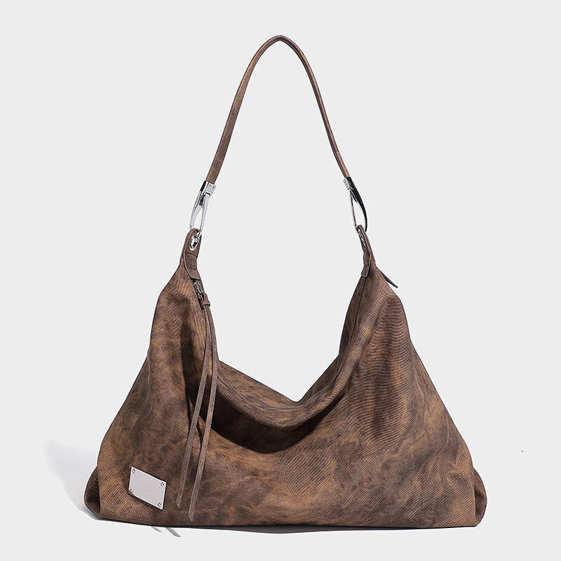 Designer Women's Bags Designer Small And Niche Gradient Tie Dye Design, Single Shoulder Underarm Large Capacity Tote Bag, Casual High Aesthetic H
