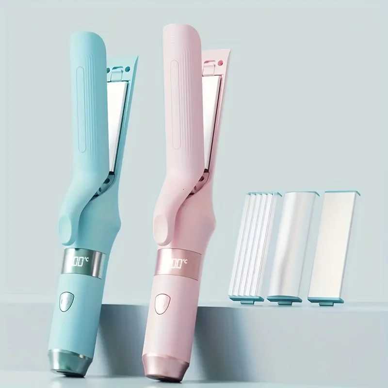 Curler Hair Straightener 3 In 1 Mini Hair Iron Professional USB Negative Ion Essential Oil Hair Care Hairdressing Portable ToolT251122