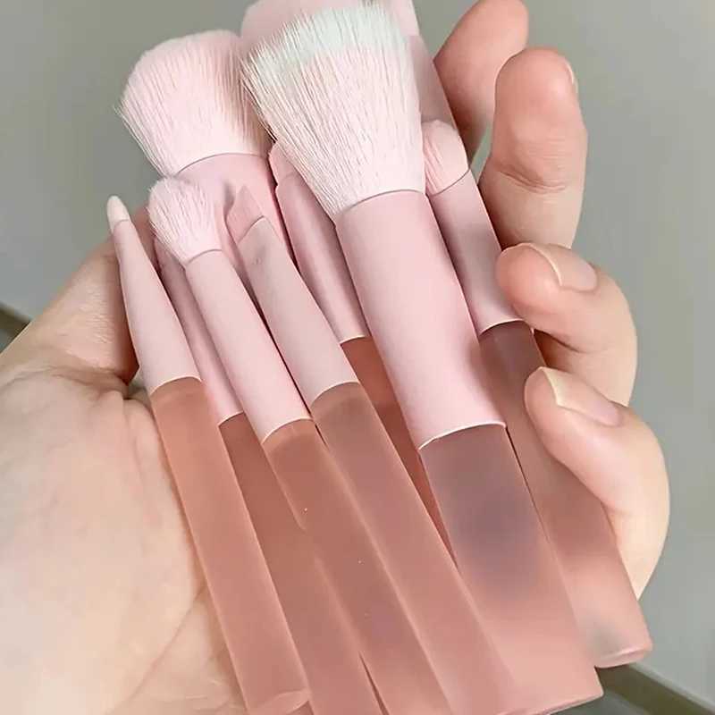 10 Pcs Mini Cherry Blossom Makeup Brush Facial Makeup Brush Concealer Foundation Eyeshadow Brush Set Travel Makeup Brush C251122