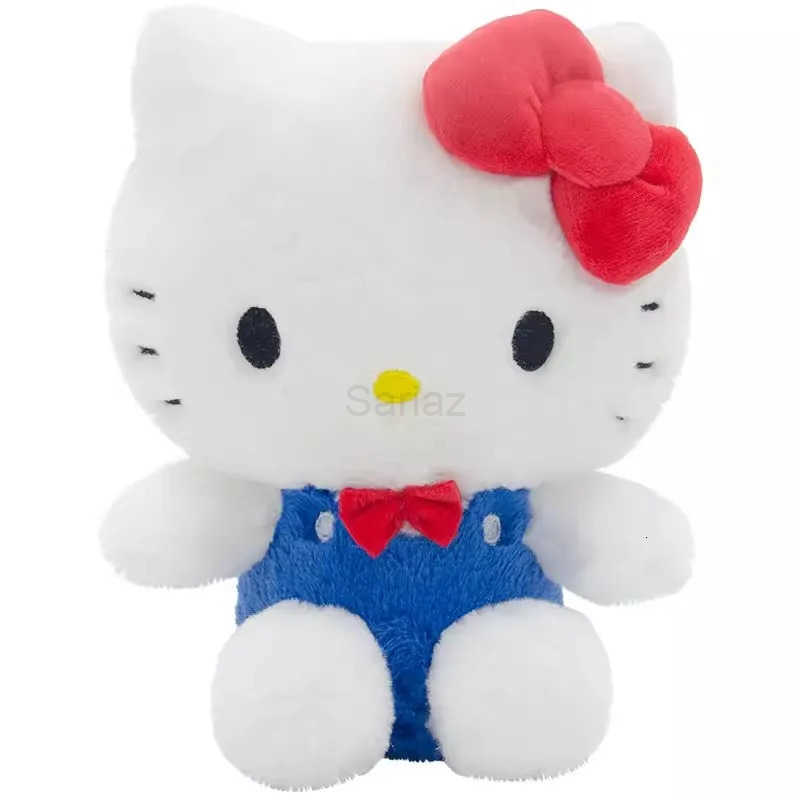 Sanrio 23cm Plush Toys Hello Kitty 50th Anniversary Plush Doll Fashion Boutique Doll Stuffed Pillow Childrens Birthday Gifts H251122