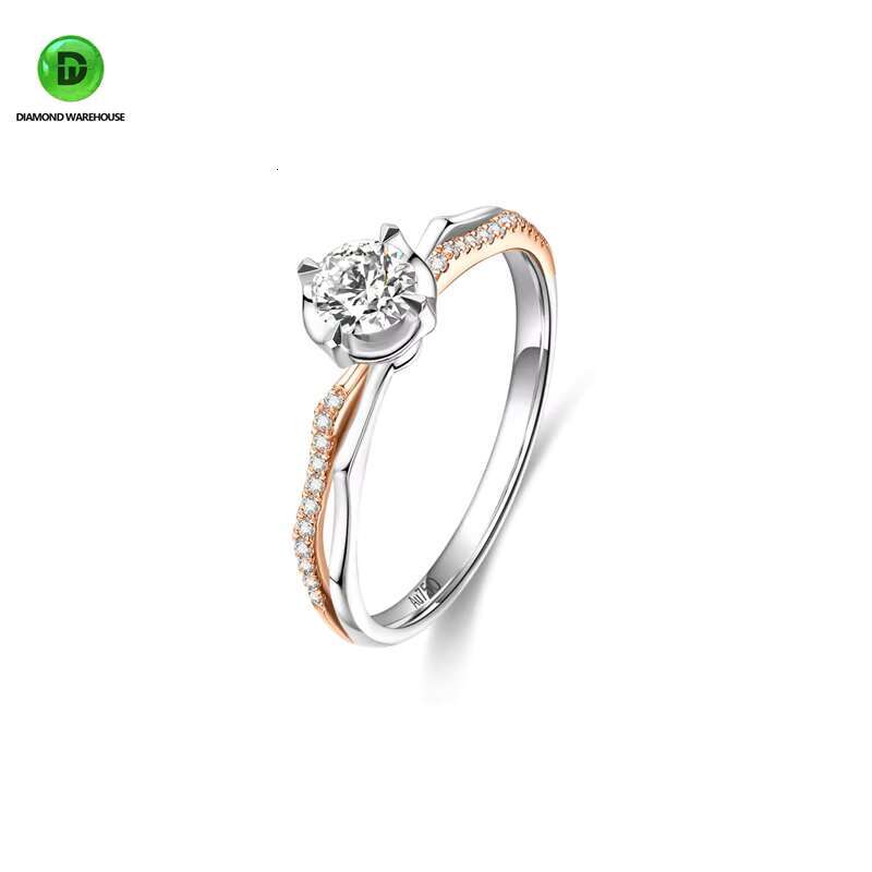 1.00ct 18K White Gold Lab Grown Diamond Wedding Rings for Unisex Classic CVD HPHT Rhodium Plated Fine Anniversary Gift Parties