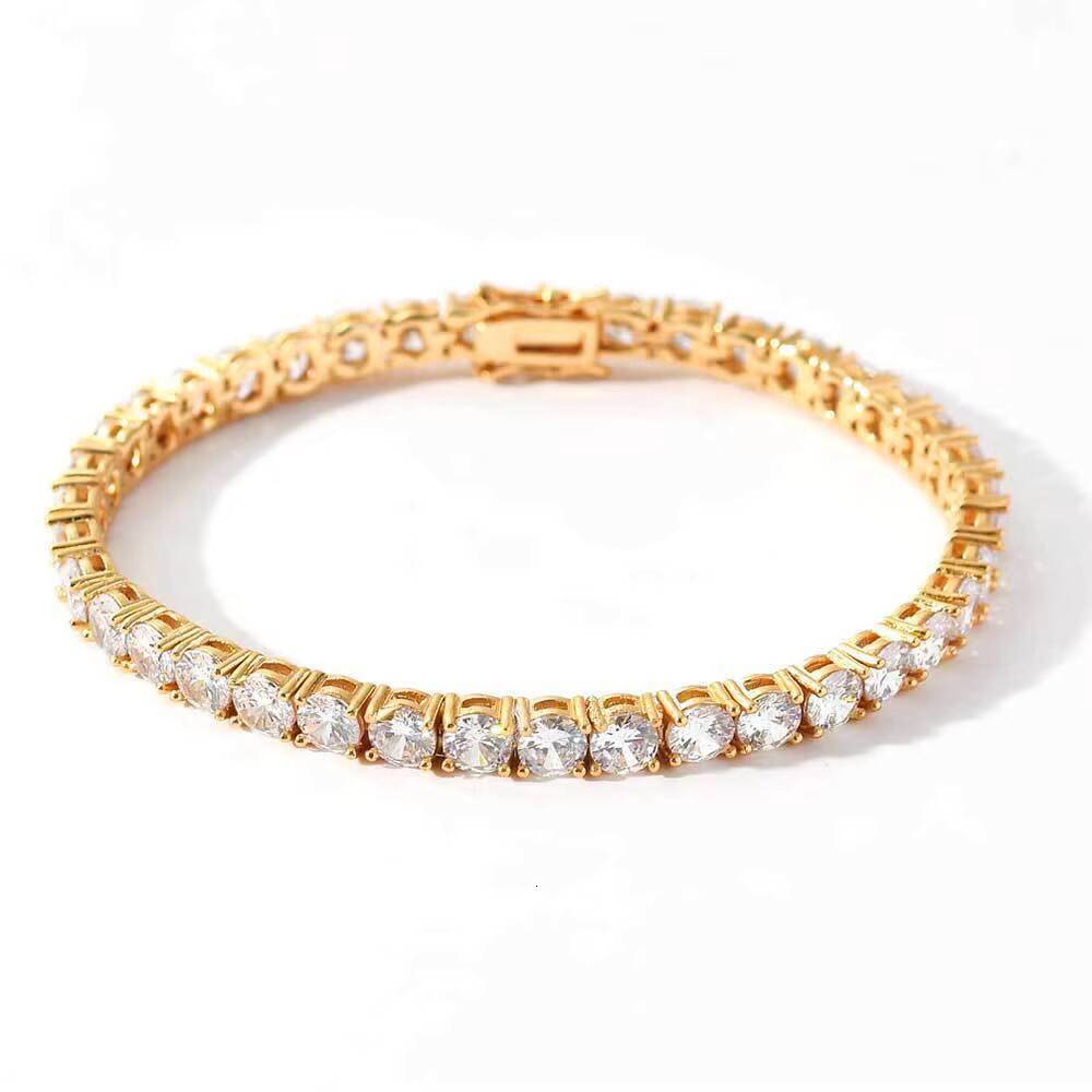 Luxury Moissanite Jewlery Tennis Bracelet Moissanite Diamond Tennis Bracelets 925 Silver Moissanite Tennis Bracelet